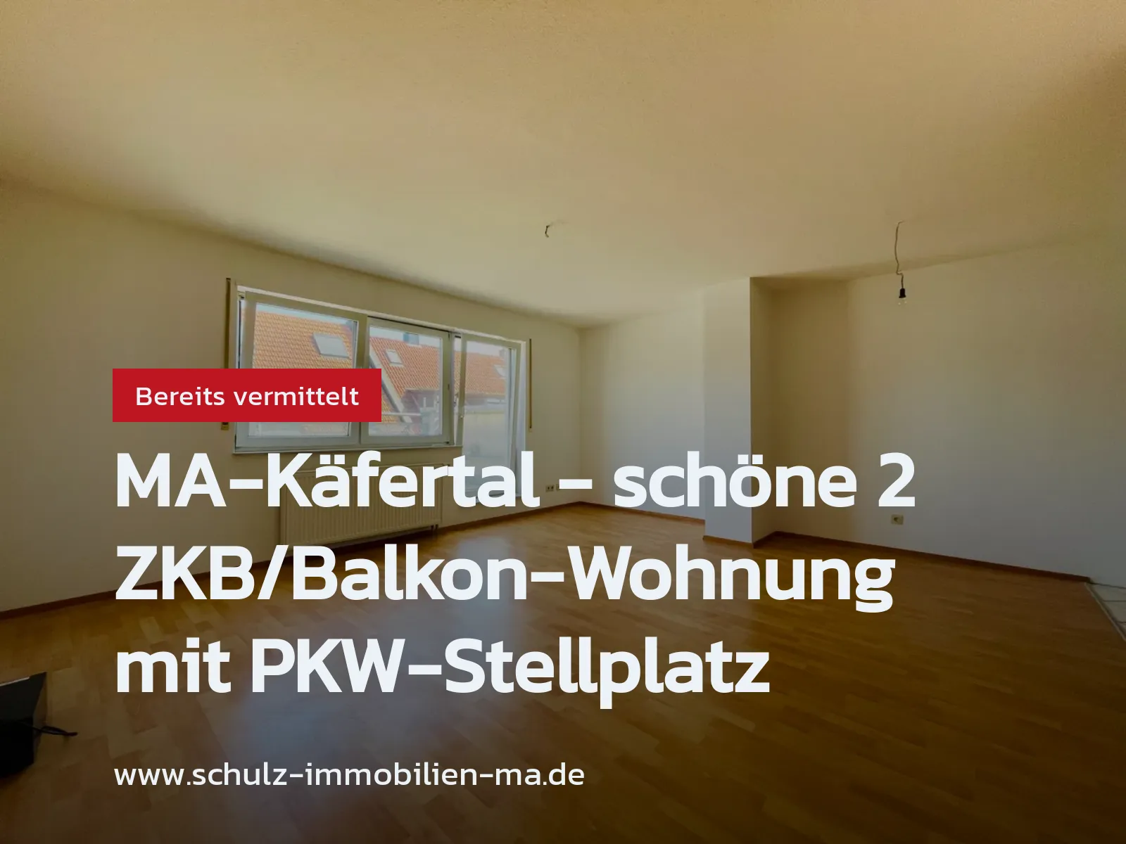 Nicht mehr verfügbar: MA-Käfertal – schöne 2 ZKB/Balkon-Wohnung mit PKW-Stellplatz